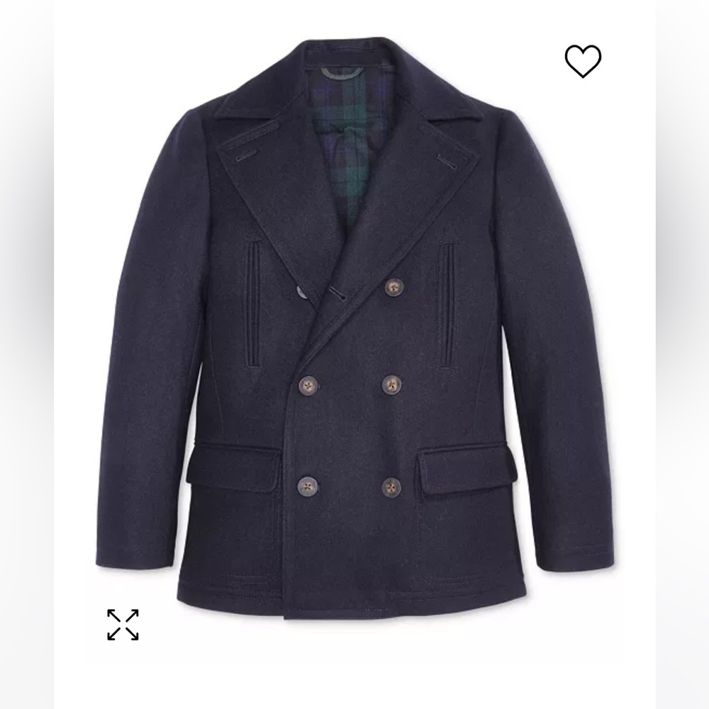 Ralph Lauren Boy’s Peacoat (Navy)